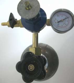 Cylinder 5 lb. Co2 Aluminum High Pressure Tank with Regulator & Gauge 