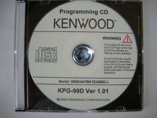 KENWOOD KPG 99D RADIO SOFTWARE TK 7160 TK8160  