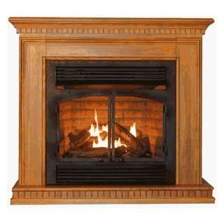   GFN4227R The Verona Natural Gas Fireplace in Oak