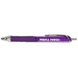 Gel Rollerball Pen made with Recycled Material, Purple Power, Set of 