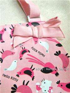 Hello Kitty & Bird Pattern Kitchen Apron Cooking Dress  