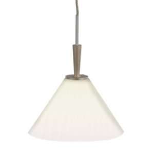 Alico Pendina Single Lamp Pendant with White Opal Duplex Glass Shade 
