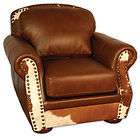 The Stockman Western Oversized Chair, Outlaw Leather Oversized Chair 