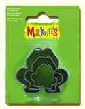 Makins Clay Pottery Cookie Cutters   Set of 3   FROG   M360 