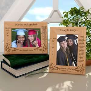   Friendship Graduation Wooden Picture Frame