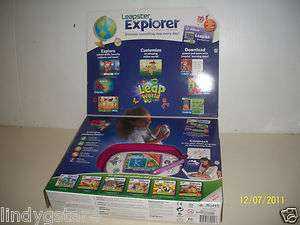   GAME LEAP FROG LEAPSTER EXPLORER BATTERY CHARGER MR PENCIL GAME  