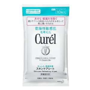  Kao Curel Skin Care Sheet   10 Sheet Health & Personal 