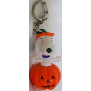   Snoopy, Key Chain, Key Holder, Key Ring Pumpkin, Great for Halloween