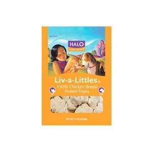 Halo Live A Littles Wholesome Cat Treats 100% Chicken 