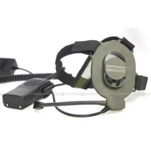 Cavalvy Toto II Tactical Headset (for Motorola 2 way radio Dual Pin 