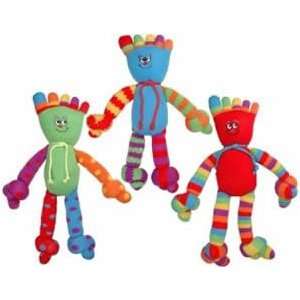  Vo Toys Toetally Sock Happy Toy Assort Colors 13in Plush 