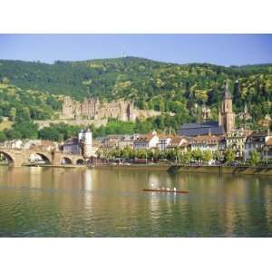  The Castle, Neckar River and Alte Bridge, Heidelberg 