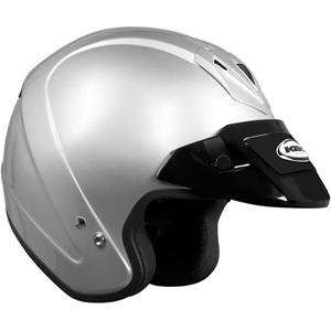  KBC Tour Com Helmet   2X Small/Silver Automotive