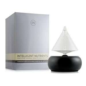 Intelligent Nutrients Handcrafted Glass and Wood Essential Oil 