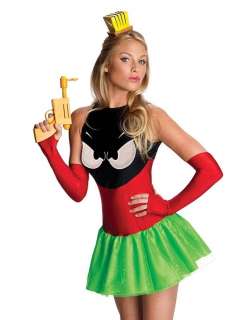 Sexy Womens Marvin the Martian Halloween Costume 883028022342  