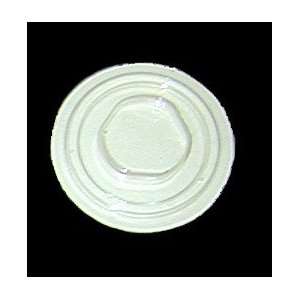500 Clear Adhesive Backed CD / DVD Hubs (Rosettes)   For Gluing into a 