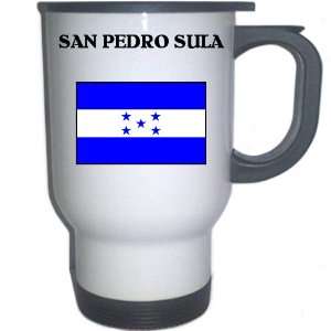  Honduras   SAN PEDRO SULA White Stainless Steel Mug 