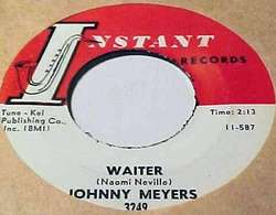 Johnny Meyers (45) Instant 3249 60s teen sound mint  