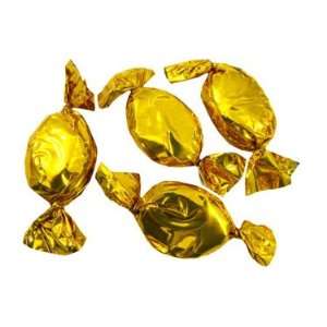 Foil Wrapped Hard Candy   Strawberry   Gold, 5 lbs  