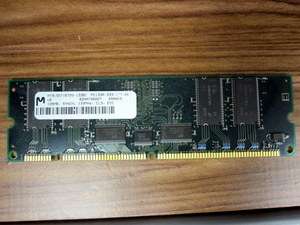 MT9LSDT1672G 133B1, Micron 128MB, 133MHz, CL3, ECC DIMM  