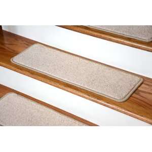 Dean Serged DIY 27 x 9 Imperial Carpet Stair Treads   Color Tan 