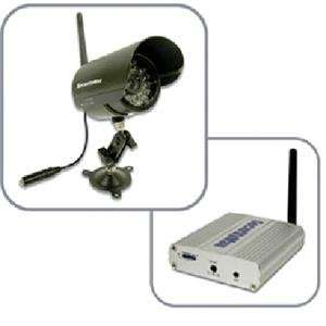 4GH Wireless Outdoor/Indoor Color Camera Kit with Night Vision Audio 