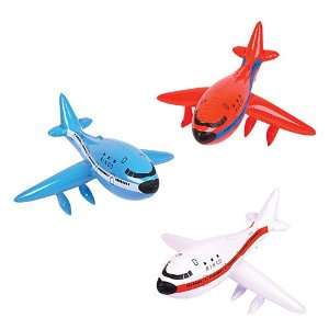 of 3 Inflatable AIRPLANES/Jet/747/INFLATES/Birthday PARTY DECORATIONS 