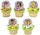 Disney Fairies Tinker Bell Friends Cupcake Cake 3D Layons Decoration 