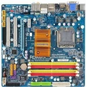  GIGABYTE GA E7AUM DS2H Core 2 Quad/ GeForce 9400/ Hybird 
