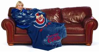 nEw MLB CHICAGO CUBS Baseball Sport Sleeves COMFY THROW  