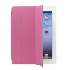   PINK PU MAGNET SMART SLIM CASE COVER FOR APPLE IPAD 2 Electronics