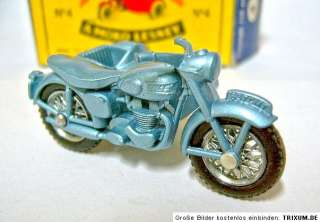 Matchbox RW 04C Triumph Motorcycle early issue in B box  