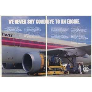  1986 Thai Airlines A300 600 GE CF6 80C2 Jet Engine 2 Page 