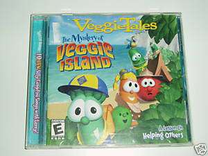 VeggieTales The Mystery of Veggie Island PC Rom  
