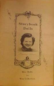   Vintage THURSDAYS CHILD BISQUE NANCY ANN STORYBOOK DOLL in OB 183