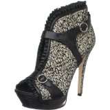 Velvet Angels Womens Impavida Peep Toe Platform Boot   designer shoes 