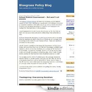  Bluegrass Policy Blog Kindle Store Kentucky Progress