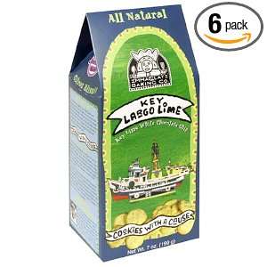   Baking Company Cookies, Key Largo Lime, 7 Ounce Boxes (Pack of 6