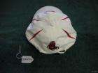 White Colored W/Red Trim Boston Red Sox Hat By New Era Genuine 