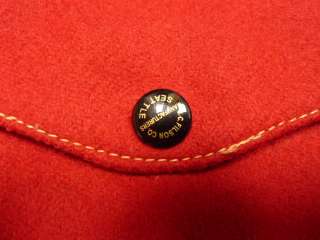 FILSON Scarlet Mackinaw Wool Cruiser Jacket Limited Edition Regular 