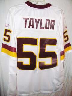 NFL Premier Washington Redskins Taylor Large Reebok Jersey New  