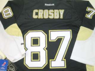 NHL Reebok Pittsburgh Penguins Sidney Crosby Youth Stitched/Premier 