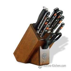   Classic 10 Piece Knife Block Set (Black Block)