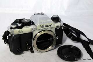 Nikon FA camera body only 35mm film SLR with Titanium honeycomb 