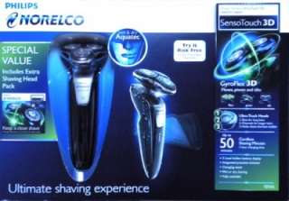 Norelco SensoTouch 3D Shaver with Special Value includes Extra Shaving 