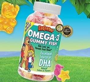 il Critters Omega 3 Childrens Gummy Fish 180 DHA  