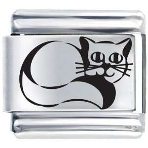  Laser Kitty Cat Animal Italian Charm Pugster Jewelry