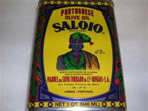 Portuguese Olive Oil (azeite) Saloio 1 Qt 946ml import  