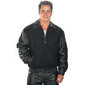  Mens Classic Varsity Wool & Leather Jackety Sz XL 