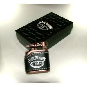    Jack Daniels  Leather Covered Lighter Patio, Lawn & Garden